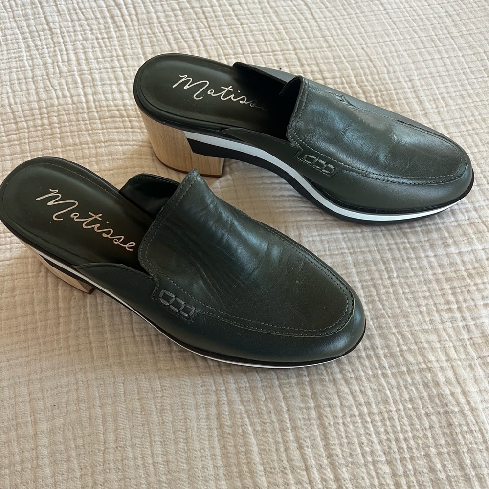 Matisse Dark Leather Footwear